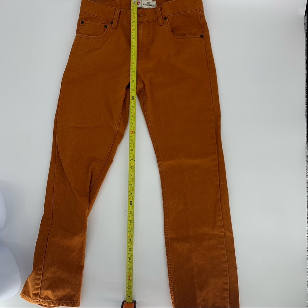 Levi's Men's Corduroy Pants in Rust Brown - Picture 7 of 7